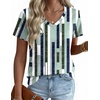Zeagoo Womens V-Neck Tops Summer Casual Short Sleeve Tshirts S-3XL(Zz-jh530)