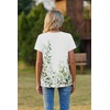 Zeagoo Womens V-Neck Tops Summer Casual Short Sleeve Tshirts S-3XL(Zz-wf135)
