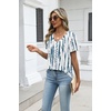Zeagoo Womens V-Neck Tops Summer Casual Short Sleeve Tshirts S-3XL(Zz-zr229)