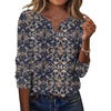 Navy Floral 869