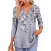 Gray Floral