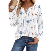Aawhite Floral-printed