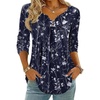 Navy Blue Flowers