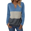 Blue/Beige/Charcoal