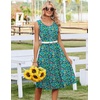 Zeagoo Summer Dress for Women Flowy Aline Casual Midi Tank Dress Boho 2026(Cx338)