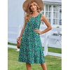 Zeagoo Summer Dress for Women Flowy Aline Casual Midi Tank Dress Boho 2026(Cx338)