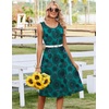 Zeagoo Summer Dress for Women Flowy Aline Casual Midi Tank Dress Boho 2026(Mz939)