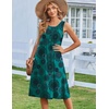 Zeagoo Summer Dress for Women Flowy Aline Casual Midi Tank Dress Boho 2026(Mz939)