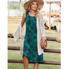 Zeagoo Summer Dress for Women Flowy Aline Casual Midi Tank Dress Boho 2026(Mz939)