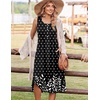 Zeagoo Summer Dress for Women Flowy Aline Casual Midi Tank Dress Boho 2026(Sp122)