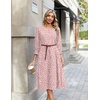 Zeagoo Summer Dresses for Women 2026 3/4 Sleeve Dress for Women Floral Midi Dresses for Casual Womens Dresses with Pockets(Floral-jh589)