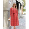 Zeagoo Summer Dresses for Women 2026 3/4 Sleeve Dress for Women Floral Midi Dresses for Casual Womens Dresses with Pockets(Floral-mz910)