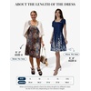 Zeagoo Summer Dresses for Women 2026 Sundress Short Petal Sleeve Dress with Pockets Floral Dresses for Casual(Floral-sf189)
