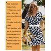 Zeagoo Summer Dresses for Women Shift Dress Casual Mini Vacation Sundress(A-navy Floral)
