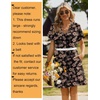 Zeagoo Summer Dresses for Women Shift Dress Casual Mini Vacation Sundress(Black Floral)