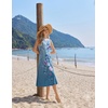 Zeagoo Sundresses Dresses for Women 2026 Summer Sleeveless V Neck Casual Midi Tank Beach Vacation Dresses with Pockets(Bf171)