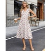 Zeagoo Sundresses Dresses for Women 2026 Summer Sleeveless V Neck Casual Midi Tank Beach Vacation Dresses with Pockets(Bf310)