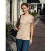 Zeagoo Tank Top for Women 2026 Loose Fit Casual Knit Fall Sweaters(Beige)