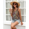 Zeagoo Tank Top for Women Summer Loose Fit Casual Flowy Sleeveless Tops Trendy Scoop Neck Basic Shirts Tee 2026(A-mz721-brown Bohemian)