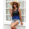 Zeagoo Tank Top for Women Summer Loose Fit Casual Flowy Sleeveless Tops Trendy Scoop Neck Basic Shirts Tee 2026(Jb229-bue Color)