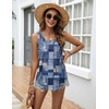 Zeagoo Tank Top for Women Summer Loose Fit Casual Flowy Sleeveless Tops Trendy Scoop Neck Basic Shirts Tee 2026(Jh510-multicolor)