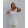 Zeagoo Tank Top for Women Summer Loose Fit Casual Flowy Sleeveless Tops Trendy Scoop Neck Basic Shirts Tee 2026(White)
