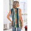 Zeagoo Tank Tops for Women 2026 Summer Top Henley Shirts Dressy Casual Loose Fit V-Neck Button Down Sleeveless Tshirt Blouse(Cx289)