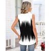 Zeagoo Tank Tops for Women 2026 Summer Top Henley Shirts Dressy Casual Loose Fit V-Neck Button Down Sleeveless Tshirt Blouse(Jb204)