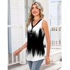 Zeagoo Tank Tops for Women 2026 Summer Top Henley Shirts Dressy Casual Loose Fit V-Neck Button Down Sleeveless Tshirt Blouse(Jb204)