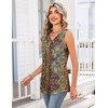 Zeagoo Tank Tops for Women 2026 Summer Top Henley Shirts Dressy Casual Loose Fit V-Neck Button Down Sleeveless Tshirt Blouse(Mz721)