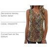 Zeagoo Tank Tops for Women 2026 Summer Top Henley Shirts Dressy Casual Loose Fit V-Neck Button Down Sleeveless Tshirt Blouse(Mz721)