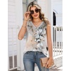 Zeagoo Tank Tops for Women 2026 Summer Top Henley Shirts Dressy Casual Loose Fit V-Neck Button Down Sleeveless Tshirt Blouse(Sf311)