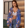 Zeagoo Women Button Down Shirts Oversized Long Sleeve Blouses with Pocket(Cx346)