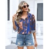 Zeagoo Women Button Down Shirts Oversized Long Sleeve Blouses with Pocket(Cx346)