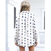Zeagoo Women Button Down Shirts Oversized Long Sleeve Blouses with Pocket(Jh599)