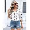 Zeagoo Women Button Down Shirts Oversized Long Sleeve Blouses with Pocket(Jh599)