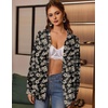 Zeagoo Women Button Down Shirts Oversized Long Sleeve Blouses with Pocket(Sf209)