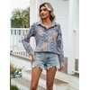 Zeagoo Womens Cotton Button Down Shirts Long Sleeve Collared Blouse S-3XL(Mz919)