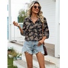 Zeagoo Womens Cotton Button Down Shirts Long Sleeve Collared Blouse S-3XL(Sf209)