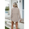 Zeagoo Womens Cotton Button Down Shirts Long Sleeve Collared Blouse S-3XL(Tz314)