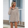 Zeagoo Womens Cotton Button Down Shirts Long Sleeve Collared Blouse S-3XL(Tz314)