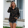 Zeagoo Womens Cotton Button Down Shirts Long Sleeve Collared Blouse S-3XL(Wf100)