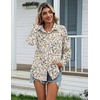 Zeagoo Womens Cotton Button Down Shirts Long Sleeve Collared Blouse S-3XL(Xh397)