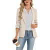 Zeagoo Womens Dressy Casual Chffon Shirts Short Sleeve V Neck Work Blouse(White Polka Dots)