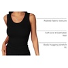 Zeagoo Womens Sleeveless Scoop Neck Tank Tops Ribbed Fitted Basic Tops 2026(A1-black)
