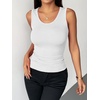 Zeagoo Womens Sleeveless Scoop Neck Tank Tops Ribbed Fitted Basic Tops 2026(A1-white)