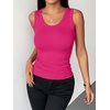Zeagoo Womens Sleeveless Scoop Neck Tank Tops Ribbed Fitted Basic Tops 2026(Rose Pink)
