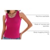 Zeagoo Womens Sleeveless Scoop Neck Tank Tops Ribbed Fitted Basic Tops 2026(Rose Pink)