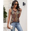 Zeagoo Womens Sleeveless Tank Tops Crew Neck Loose Fit Button Summer Tops(A Mz721)