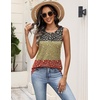 Zeagoo Womens Sleeveless Tank Tops Crew Neck Loose Fit Button Summer Tops(A Xh553)
